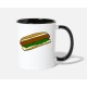 Barbecue Grillen Burger Beef Bacon Steak Spare White/Black Mugs